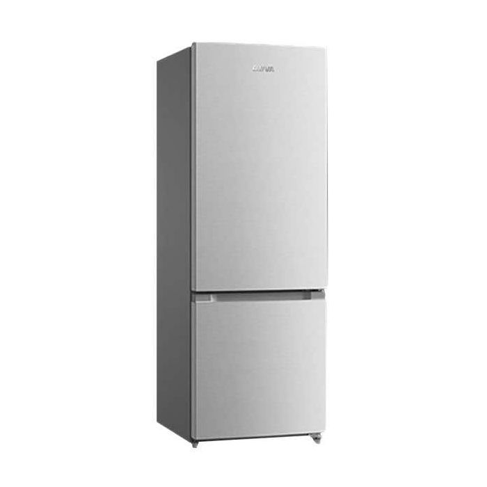 Refrigérateur AVIVA ARBM115SB Inox Congélateur en bas / porte largeur 24 pouces Capacité 11.5 pieds cubes