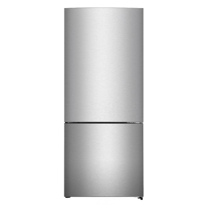 Refrigérateur AVIVA ARBM150SE2 Inox Congélateur en bas / porte largeur 28 pouces Capacité 14.8 pieds cubes