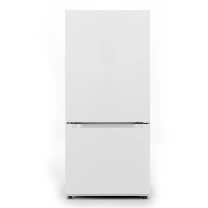 Refrigérateur AVIVA ARBM188WE4 Blanc Congélateur en bas / tiroir largeur 30 pouces Capacité 18.7 pieds cubes