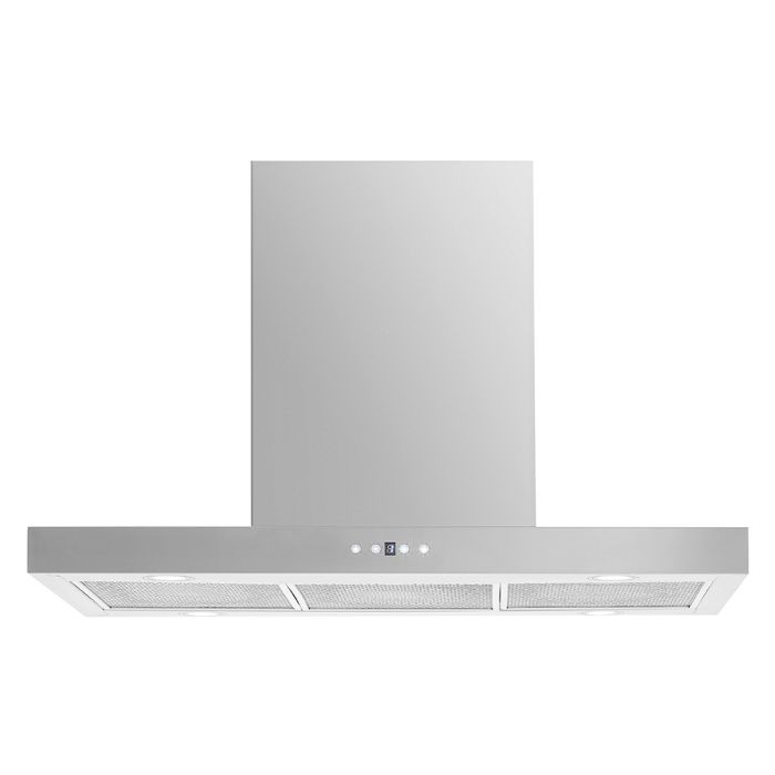 Hotte Îlot 36 Po. 900 Pieds cubes par minute AVIVA AVI-369IS3 Inox Installation Îlot  900 pieds cubes par minute
