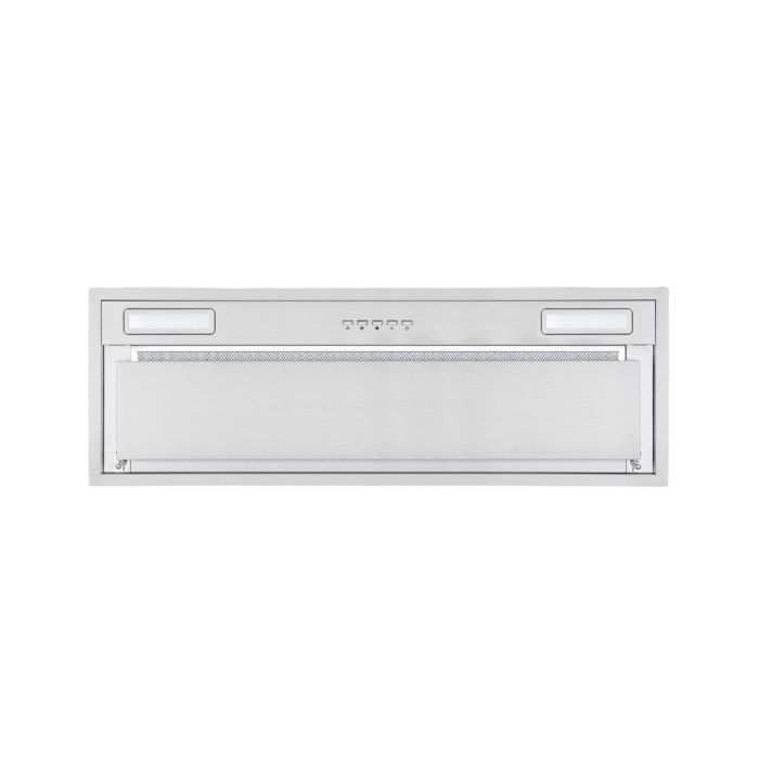 Hotte Sous armoires 34 Po. 600 Pieds cubes par minute AVIVA AVPP346S Inox Installation Encastrable  600 pieds cubes par minute