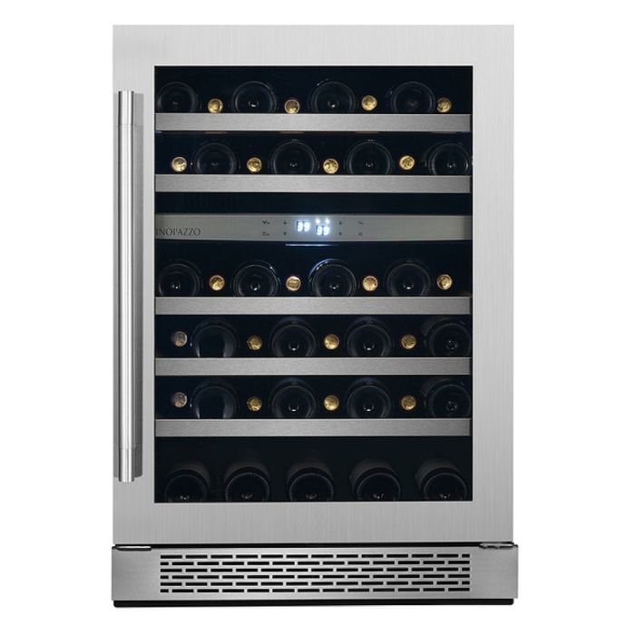 Cellier Autoportant 46 bouteilles, 24 po. Aviva VPC46DS3  Inox    46 bouteilles  largeur 24 pouces présenté par Corbeil