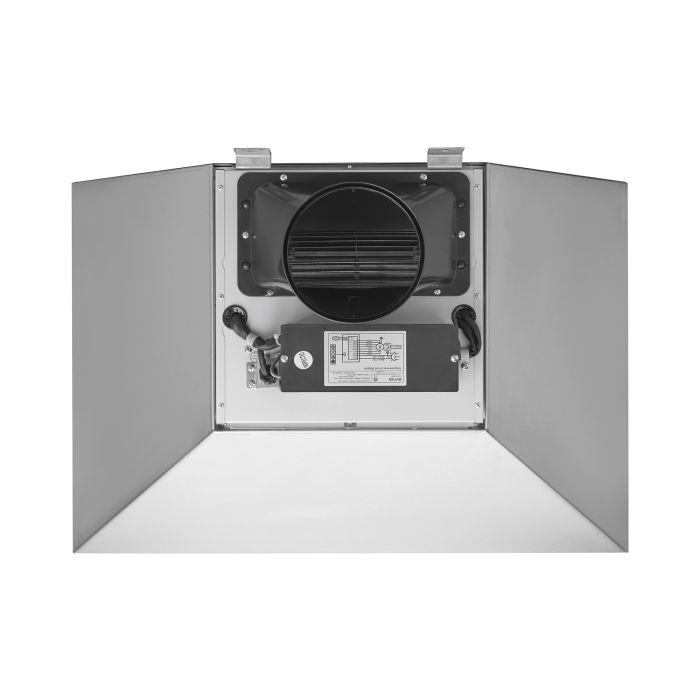 36 In. Chimney Hood  860 Cubic feet per minute AVIVA AVO-368CS3 Stainless  Wall-mount Chimney  860 cubic feet per minute