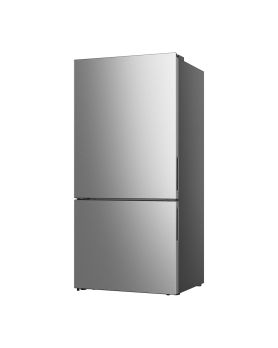 Refrigérateur AVIVA ARBM177SE Inox Congélateur en bas / porte largeur 32 pouces Capacité 17.7 pieds cubes