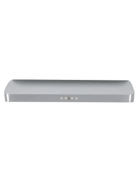 Hotte Sous armoires 30 po. 600 pcm Aviva AVG-306CS2 Inox Installation Hotte sous cabinet  600 pieds cubes par minute