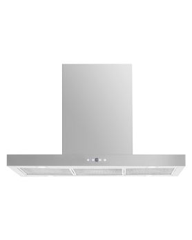 Hotte Îlot 36 Po. 900 Pieds cubes par minute AVIVA AVI-369IS3 Inox Installation Îlot  900 pieds cubes par minute