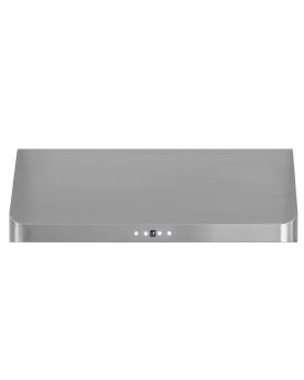 Hotte Sous armoires 30 Po. 900 Pieds cubes par minute AVIVA AVV-309S2 Inox Installation Encastrable  900 pieds cubes par minute